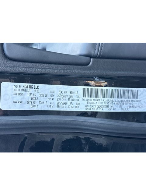 2019 Jeep Grand Cherokee High Altitude