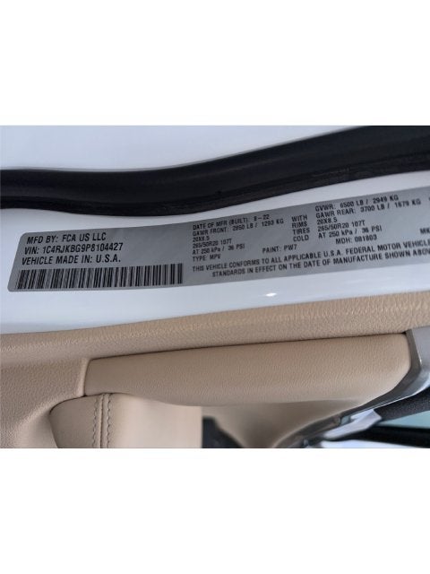 2023 Jeep Grand Cherokee L Limited