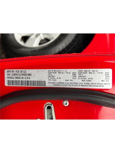 2021 RAM 1500 Classic SLT