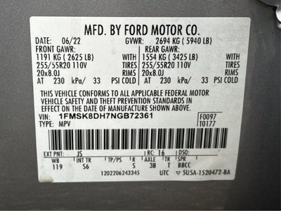 2022 Ford Explorer XLT