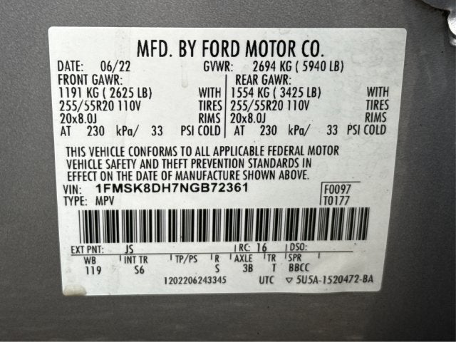 2022 Ford Explorer XLT