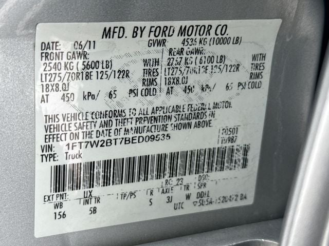 2011 Ford F-250SD Lariat