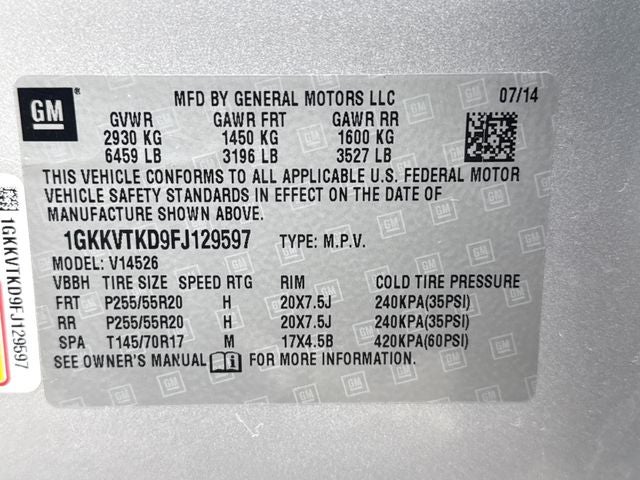 2015 GMC Acadia Denali