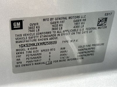 2017 GMC Yukon XL Denali