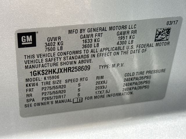 2017 GMC Yukon XL Denali