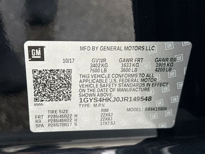 2018 Cadillac Escalade ESV Luxury