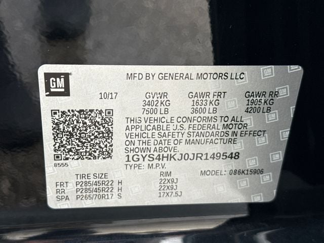 2018 Cadillac Escalade ESV Luxury