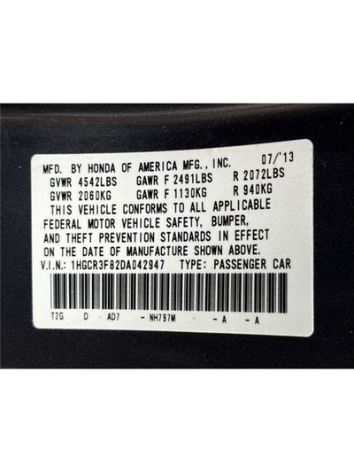 2013 Honda Accord EX-L