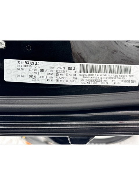 2016 Dodge Grand Caravan SE