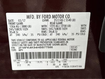 2017 Ford Edge Titanium