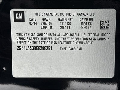 2014 Cadillac XTS Base