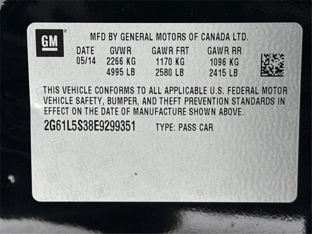 2014 Cadillac XTS Base