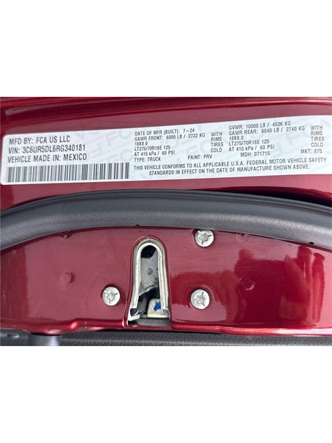 2024 RAM 2500 Big Horn