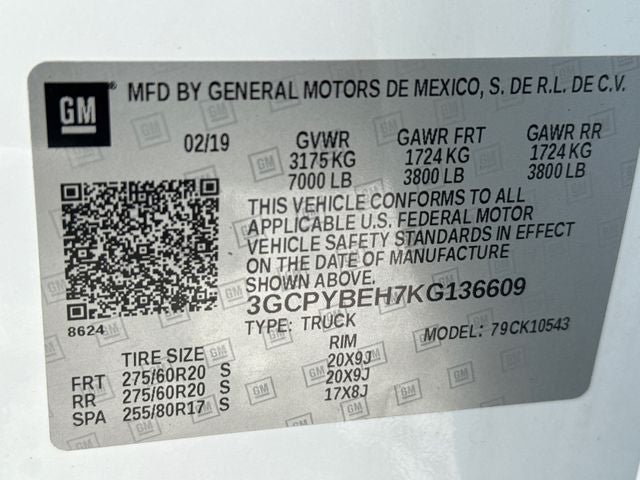 2019 Chevrolet Silverado 1500 Custom