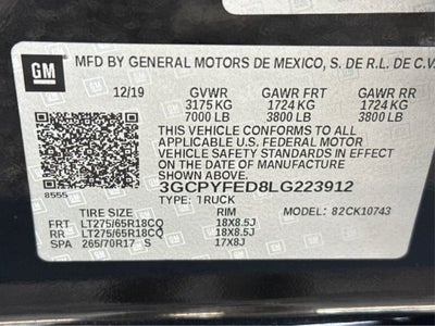 2020 Chevrolet Silverado 1500 LT Trail Boss