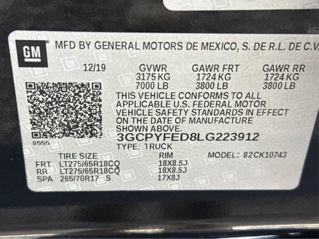2020 Chevrolet Silverado 1500 LT Trail Boss