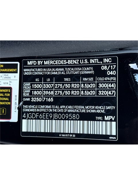 2018 Mercedes-Benz GLS GLS 450 4MATIC®