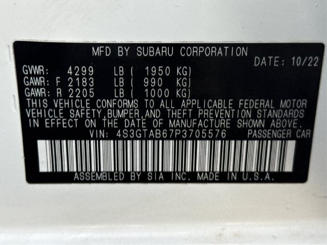 2023 Subaru Impreza Base