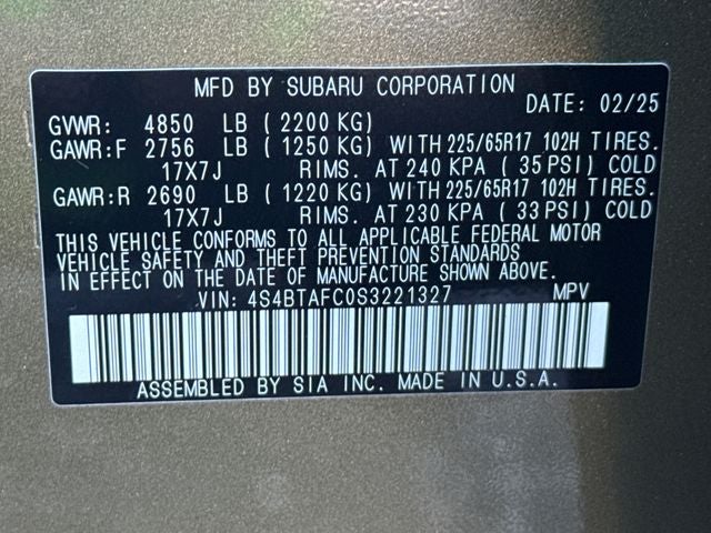 2025 Subaru Outback Premium
