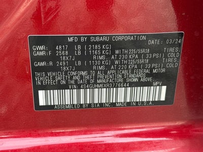 2024 Subaru Crosstrek Limited