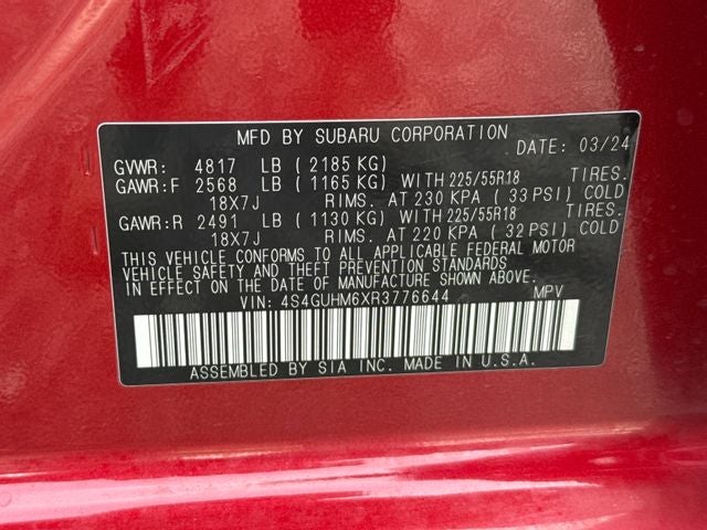 2024 Subaru Crosstrek Limited