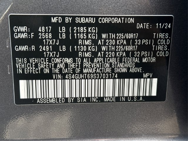 2025 Subaru Crosstrek Wilderness