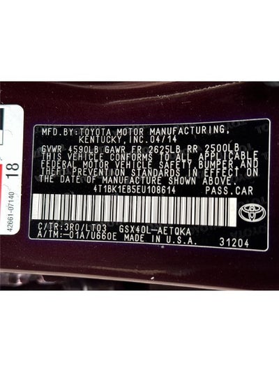 2014 Toyota Avalon XLE Touring