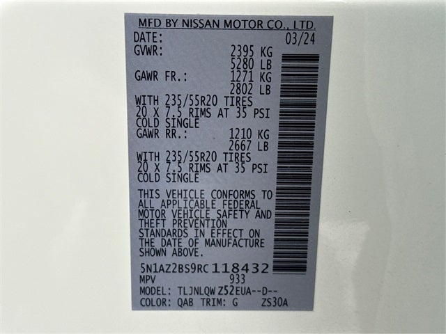 2024 Nissan Murano SV