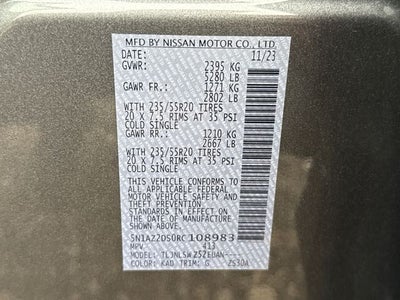 2024 Nissan Murano Platinum