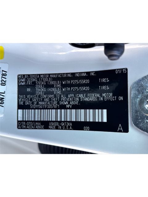 2015 Toyota Sequoia Platinum