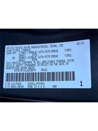 2018 Toyota Tundra SR5 CrewMax