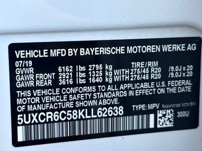 2019 BMW X5 xDrive40i