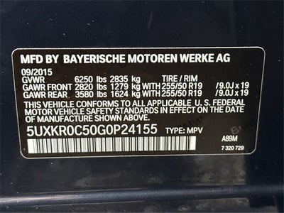 2016 BMW X5 xDrive35i