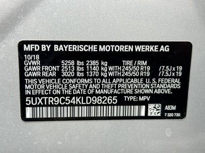 2019 BMW X3 xDrive30i