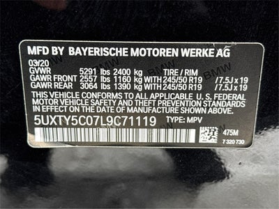 2020 BMW X3 xDrive30i