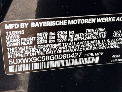 2016 BMW X3 xDrive28i