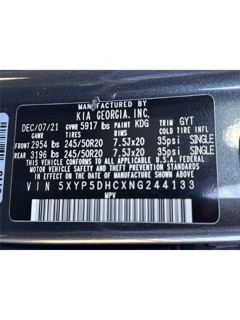 2022 Kia Telluride SX