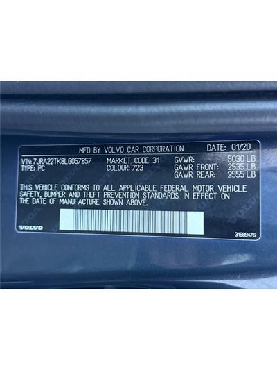 2020 Volvo S60 T6 Momentum