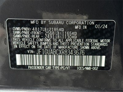 2024 Subaru Impreza Base