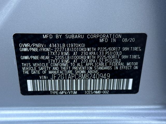 2021 Subaru Crosstrek Premium