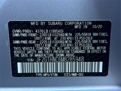 2021 Subaru Crosstrek Limited