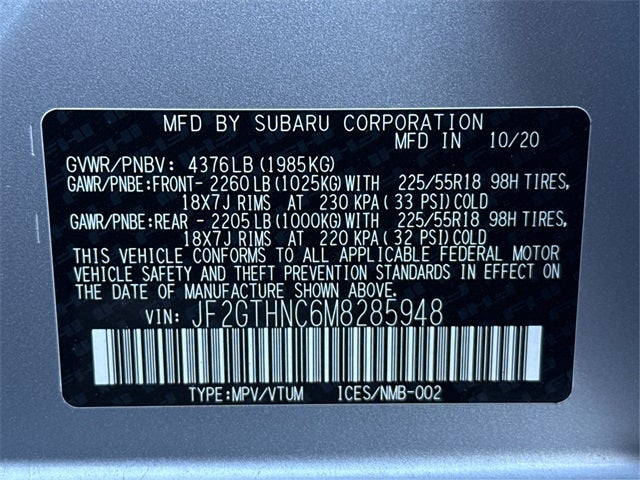 2021 Subaru Crosstrek Limited