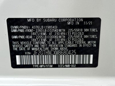 2021 Subaru Crosstrek Limited