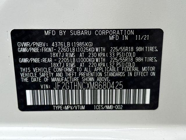 2021 Subaru Crosstrek Limited