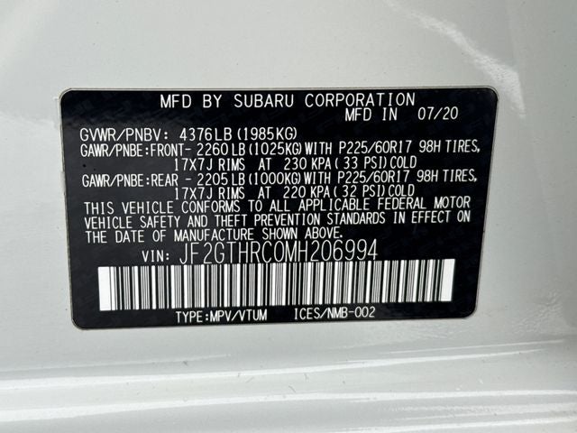 2021 Subaru Crosstrek Sport