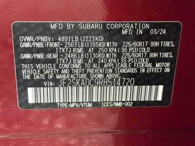 2024 Subaru Forester Premium