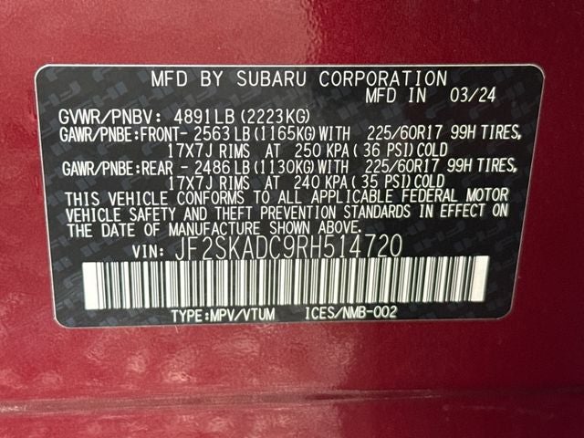 2024 Subaru Forester Premium