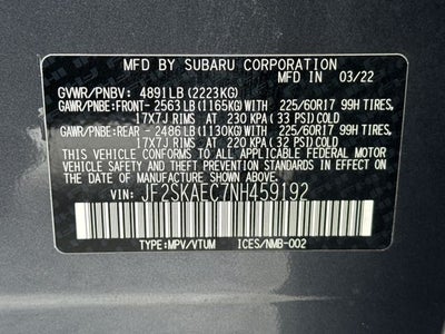 2022 Subaru Forester Premium