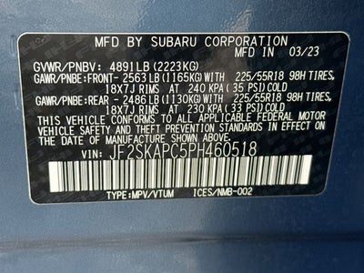 2023 Subaru Forester Limited