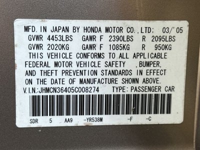 2005 Honda Accord Hybrid